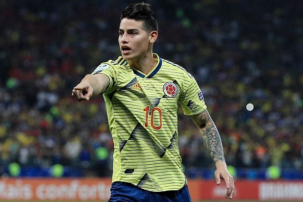 Colombia missed James Rodriguez