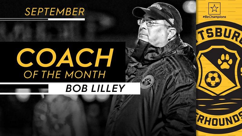 Bob Lilley has been voted the USL Championship&acirc;€™s Coach of the Month for September.