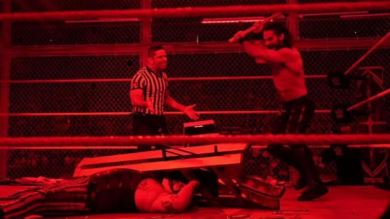 Did Seth Rollins go too far at Hell in a Cell?