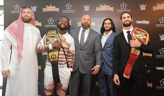 A number of current WWE Superstars are of mixed descent