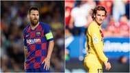 Lionel Messi and Antoine Griezmann