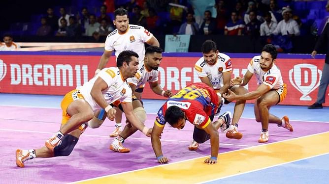 Pro Kabaddi 2019: Top 3 teams who scored the most tackle points