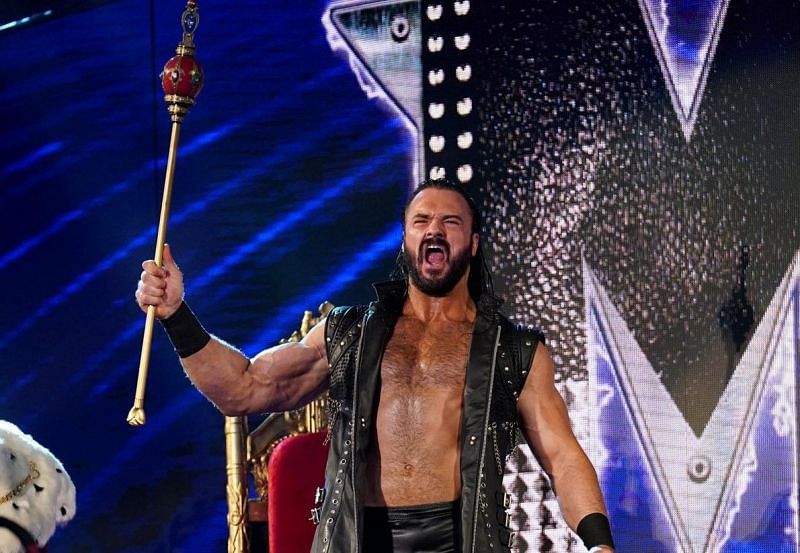 Drew McIntyre before his first-round loss to Ricochet