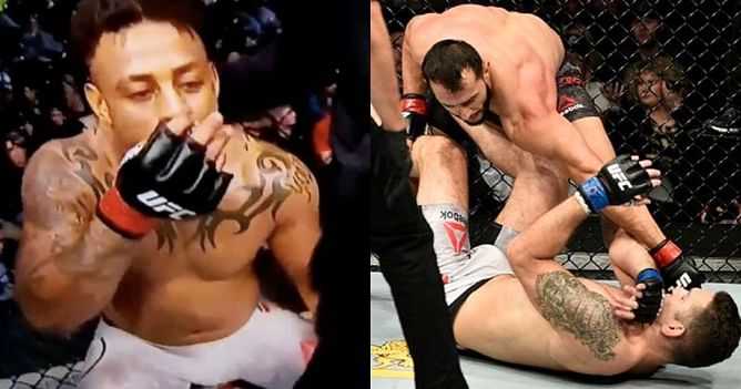 UFC on ESPN 6 Results: Greg Hardy spotted using an illegal medical device during fight, former world champion brutally knocked out