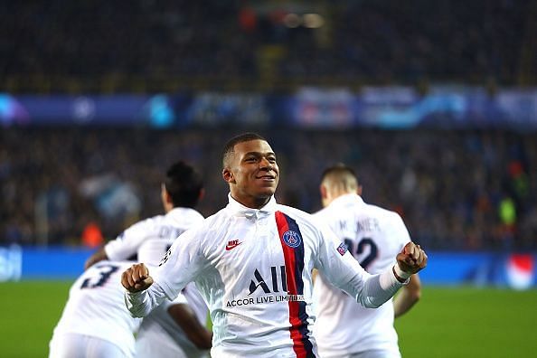 Mbappe&#039;s second-half hat-trick proved key as PSG romped to a 5-0 thrashing over Club Brugge in Group A