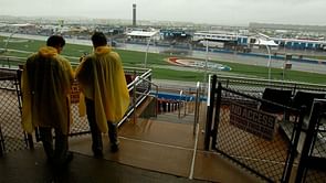 NASCAR at Talladega: Race halted by rain, will resume Monday