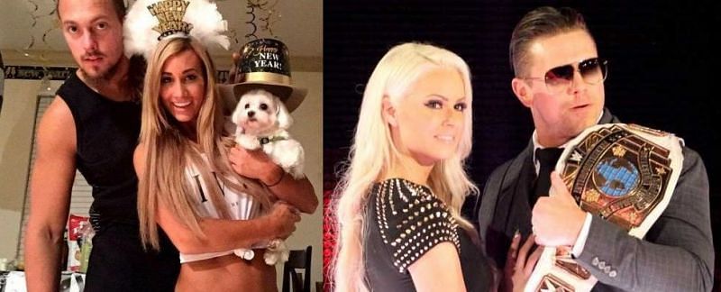 WWE has pushed a number of couples together