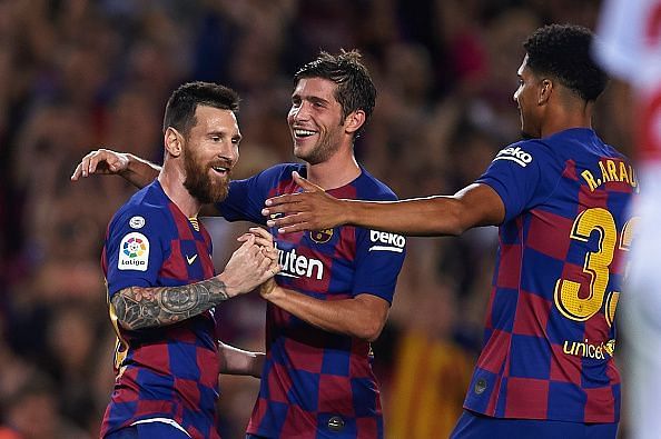 Barcelona will be hoping to get their fifth straight victory in all competitions.