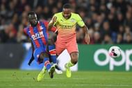 Raheem Sterling was a handful for the Crystal Palace defence.