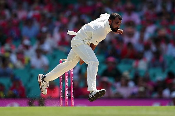 Mohammed Shami picked up five wickets in the second innings of the first Test against South Africa.