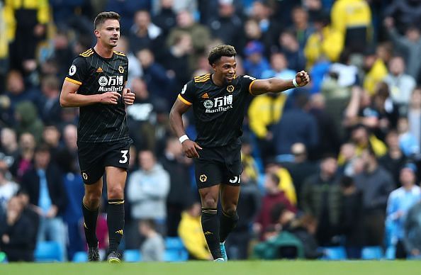 Wolves&#039; Adama Traore bagged a brace against Manchester City in what was the biggest shock of the week.