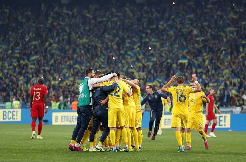 Ukraine defeated Portugal 2-1 to book their spot at Euro 2020