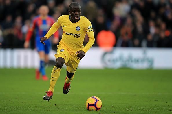N&#039;Golo Kante enjoyed his best goal-scoring season last time out with Chelsea