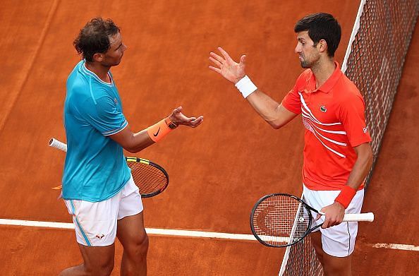 Nadal and Djokovic can possibly lock horns in the final at Paris