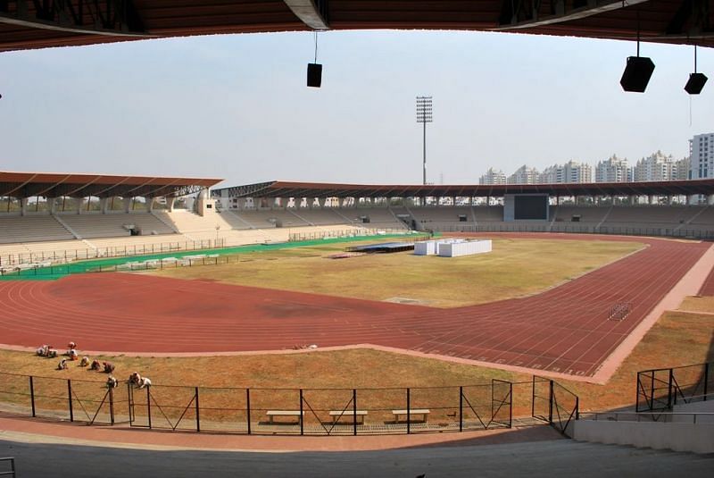 The stadium can accommodate up to 30,000 spectators.