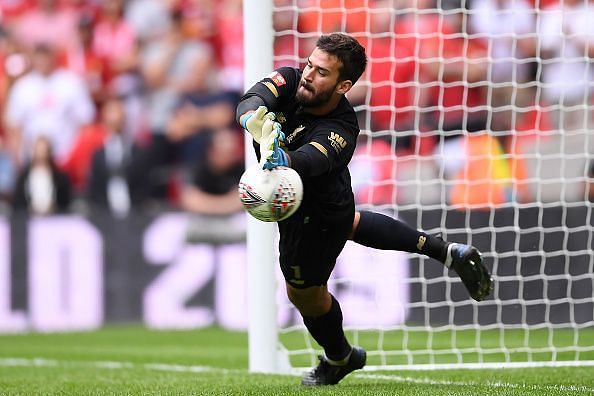 Alisson hasn&#039;t played since the opening day of the season