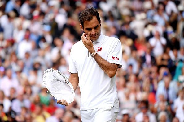 Roger Federer suffered a painful defeat against Djokovic in the Wimbledon 2019 final