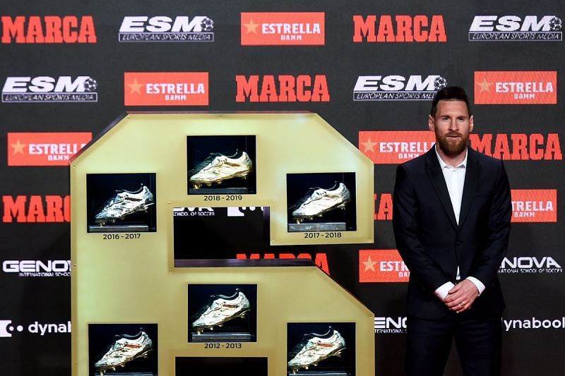 messi golden shoes 2019