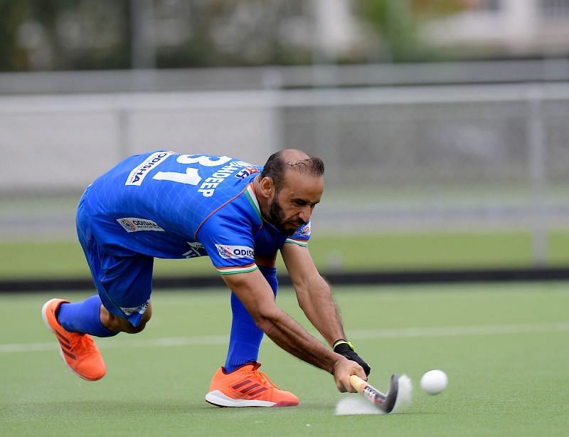 Ramandeep is part of a full-strength Indian forward-line that will take on Russia