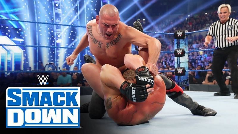 Cain Velasquez and Brock Lesnar are really making SmackDown interesting to watch.