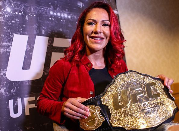 Media Day: Press Conference with UFC Featherweight Champion Cris Cyborg
