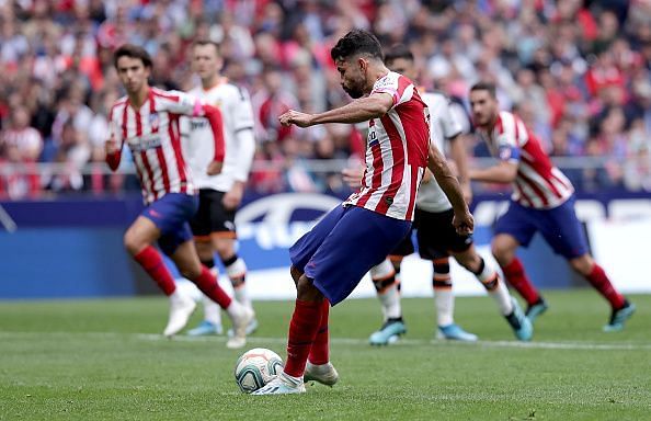Diego Costa in action for Atletico Madrid