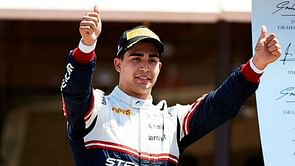 Correa stands for first time since F2 crash at Spa