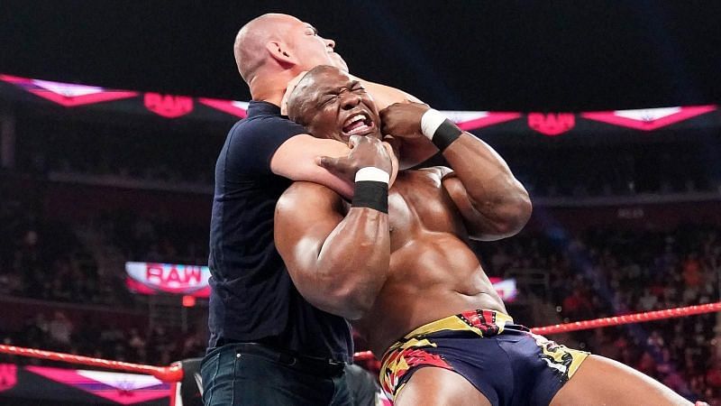 Cain Velasquez attacks Shelton Benjamin on WWE Raw