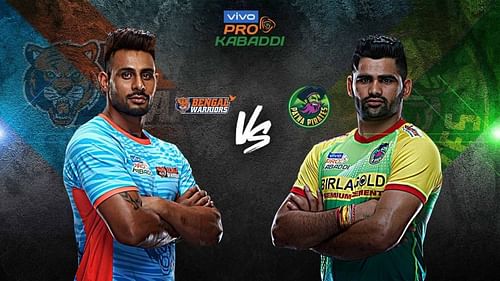 Bengal Warriors look for the top position with a win over Patna Pirates.