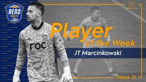 Reno's Marcinkowski voted Championship Player of the Week