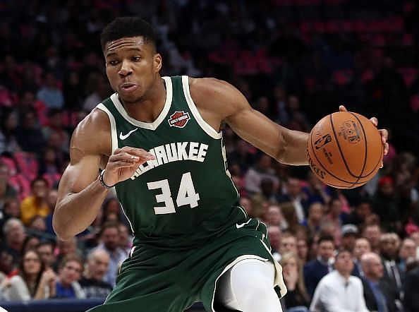 Giannis Antetokoumnpo will be looking to lead the Bucks to an easy home win