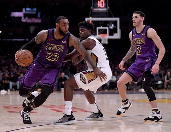 Lonzo Ball spent the 18-19 season playing alongside LeBron James