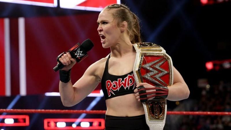 Ronda Rousey as WWE Women&#039;s Champion