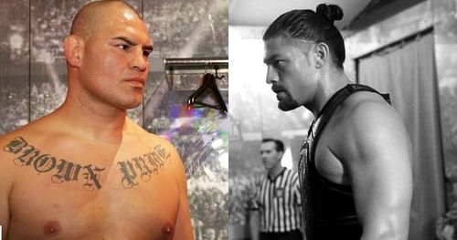 Cain Velasquez and Roman Reigns.