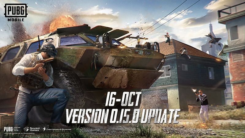 PUBG Mobile Version 0.15.0 update