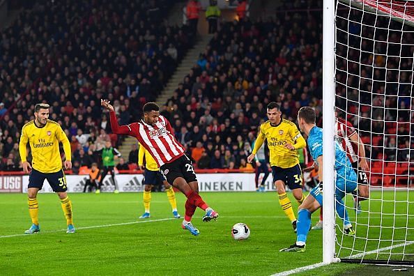 Lys Mousset&#039;s poke past Bernd Leno handed Sheffield United all three points against Arsenal