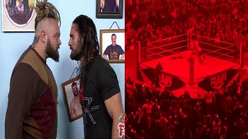 Rollins wrestled The Fiend after RAW went off-air