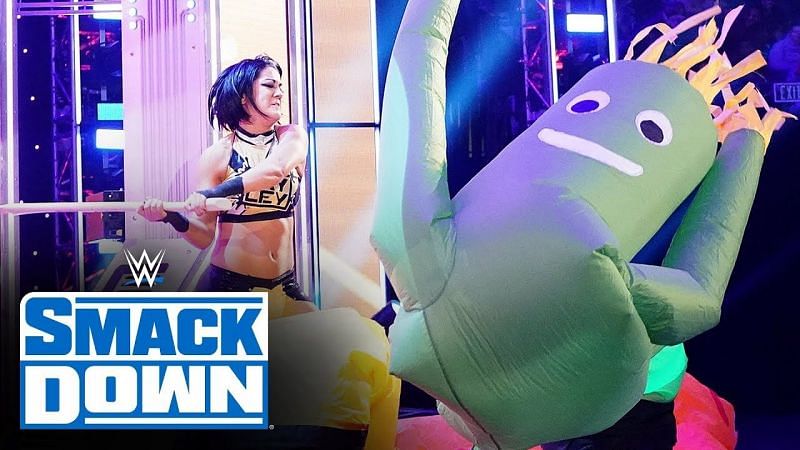 Bayley revealed an edgier side to her after destroying the Bayley Buddies and debuting a new look!