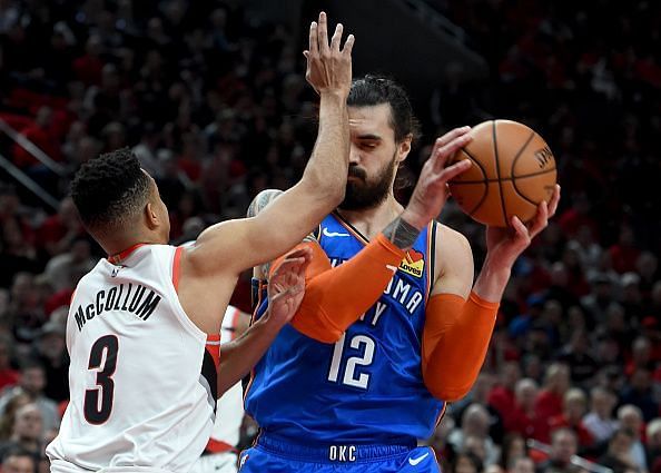 Steven Adams has been a regular starter for the Thunder since the 2014-2015 season