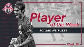Toronto's Perruzza Named League One Player of the Week
