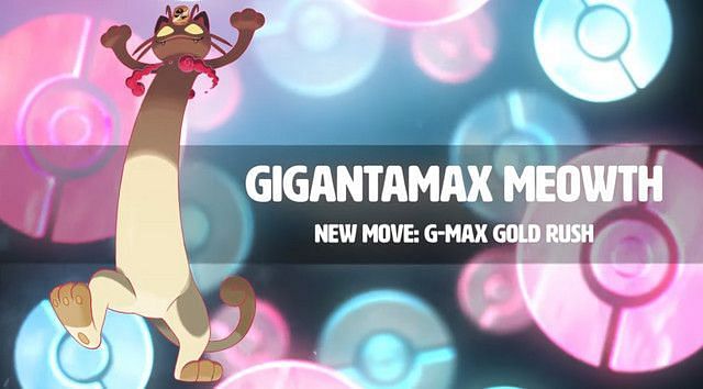 Image result for gigantamax meowth