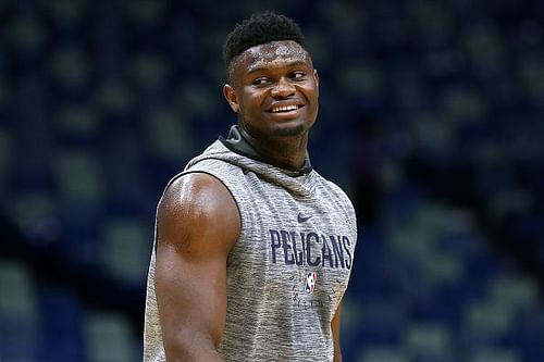 New Orleans Pelicans' Zion Williamson.