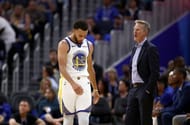 Steph Curry and the Warriors fell to a first defeat at Chase Center