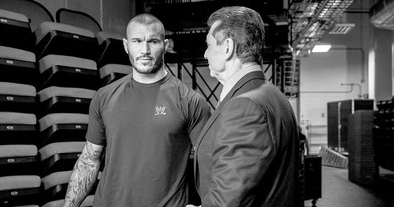 Randy Orton and Vince McMahon