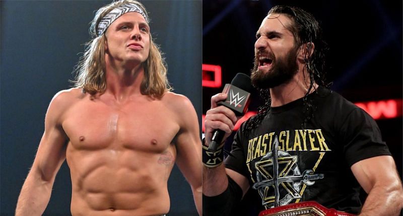 Matt Riddle and Seth Rollins