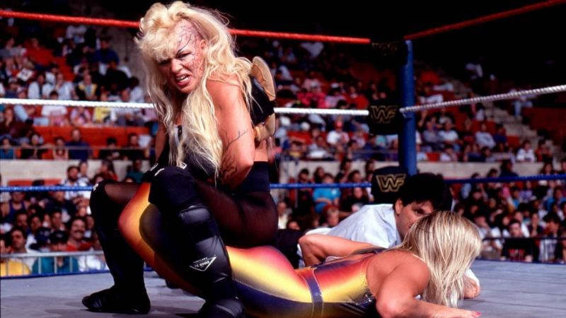 Luna Vachon and Alundra Blayze