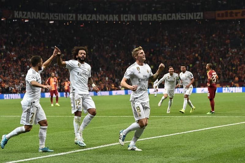 Madrid edged past Galatasaray in Istanbul
