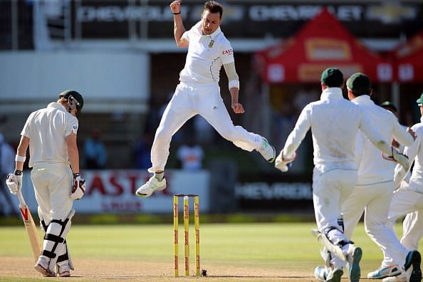"I am very happy that I don't have to play Test matches against Steve Smith," says Dale Steyn