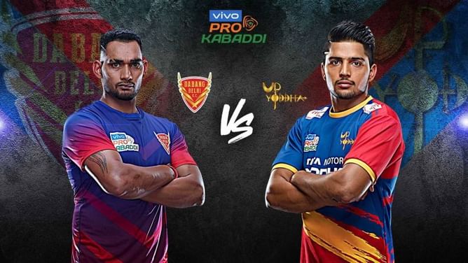 PKL 2019, Match 122: UP Yoddha vs Dabang Delhi KC | Match preview, predictions and telecast details - Who will win today’s match?