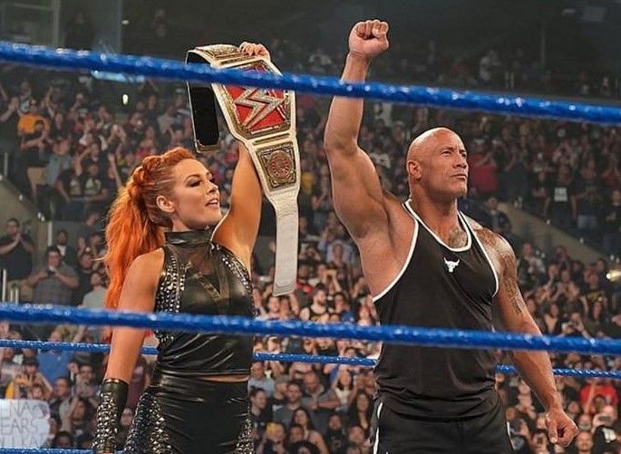 The Rock&#039;s appearance gave a huge boost to SmackDown and two of WWE&#039;s biggest stars